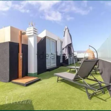 Penthouse Con Gran Terraza Y Jacuzzi * 大加那利岛拉斯帕尔马斯
