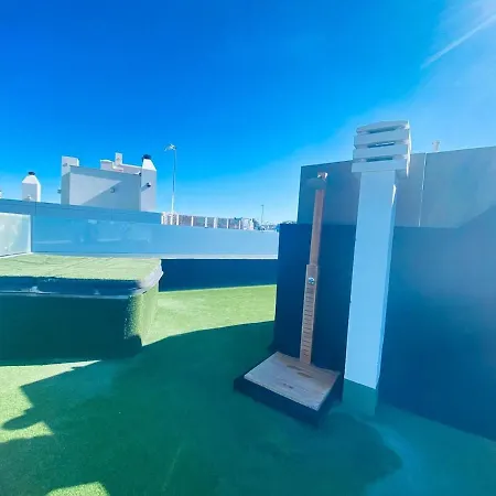 公寓 Penthouse Con Gran Terraza Y Jacuzzi *