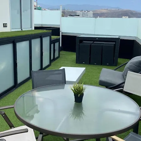 Penthouse Con Gran Terraza Y Jacuzzi 아파트