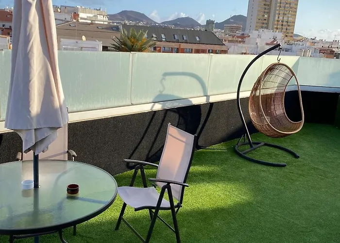 Apartamento Atico Gran Terraza Y Jacuzzi Cerca De La Playa